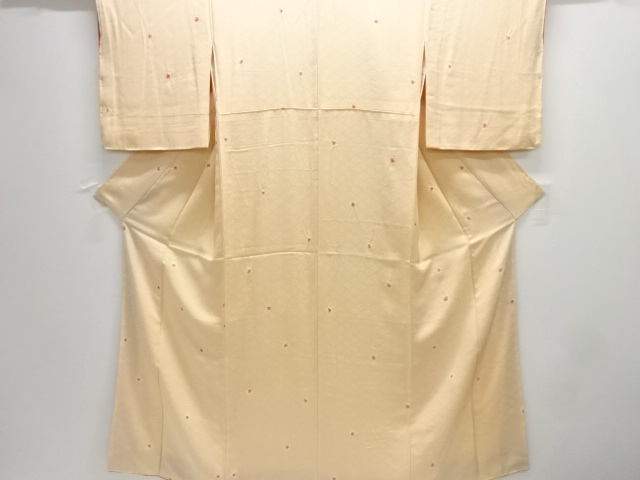 絞り水玉模様小紋着物